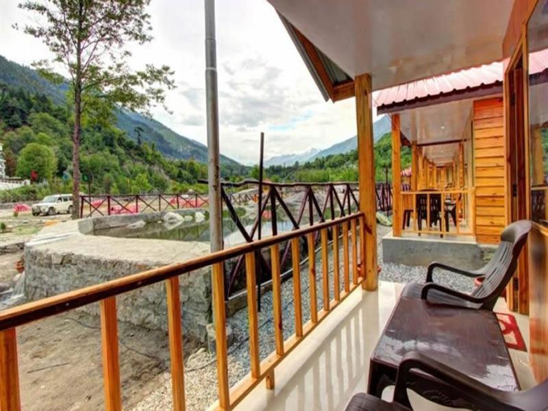 Hotel Shivalaya Retreat Manāli Exterior foto